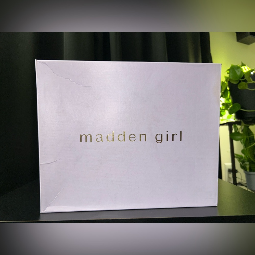 Madden Girl Black Patent Heels